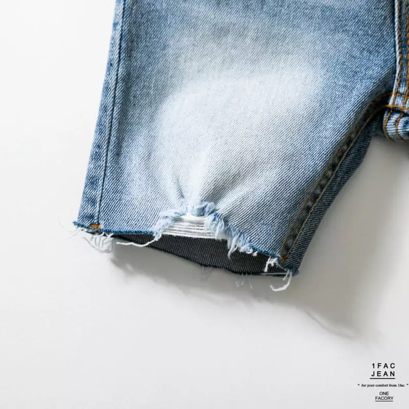 1 Fac - Korean Children Fashion - #littlefashionista - Summer Vintage Jeans - 4