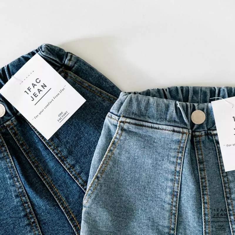 1 Fac - Korean Children Fashion - #magicofchildhood - Daddy Pocket Jeans - 9