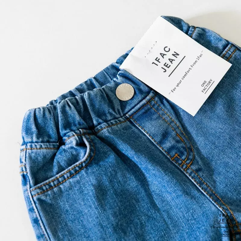 1 Fac - Korean Children Fashion - #magicofchildhood - Gament Natural Jeans - 6