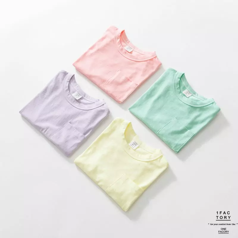 1 Fac - Korean Children Fashion - #minifashionista - Ivy Pocket Tee - 11