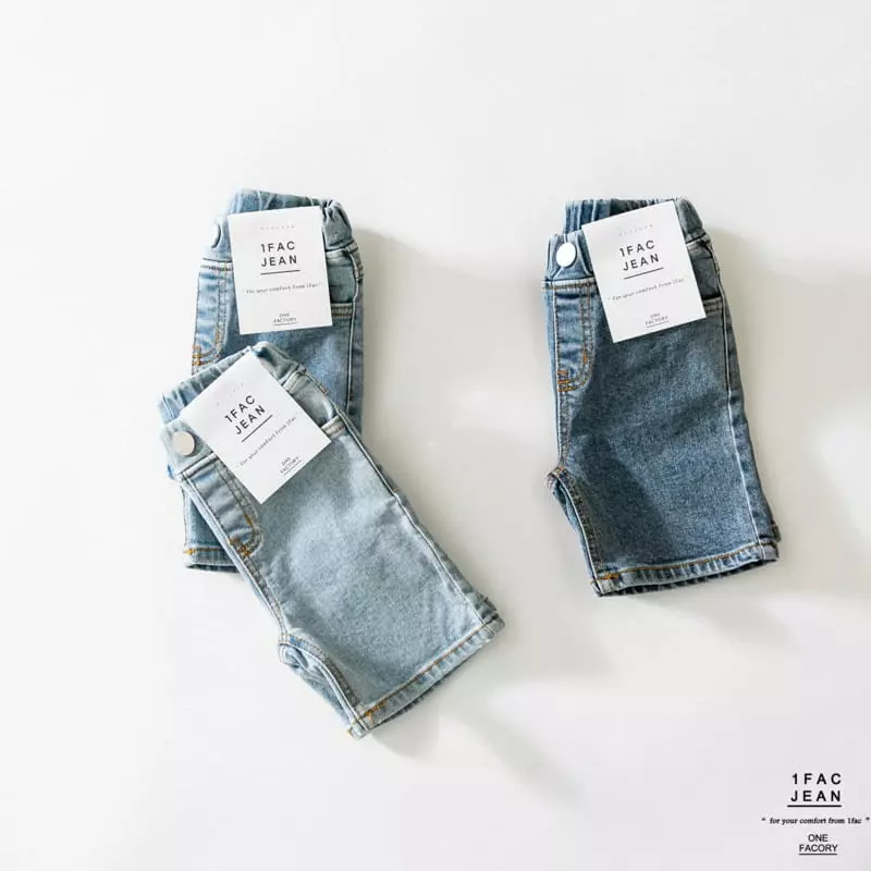 1 Fac - Korean Children Fashion - #minifashionista - Salt Straight Jeans - 9
