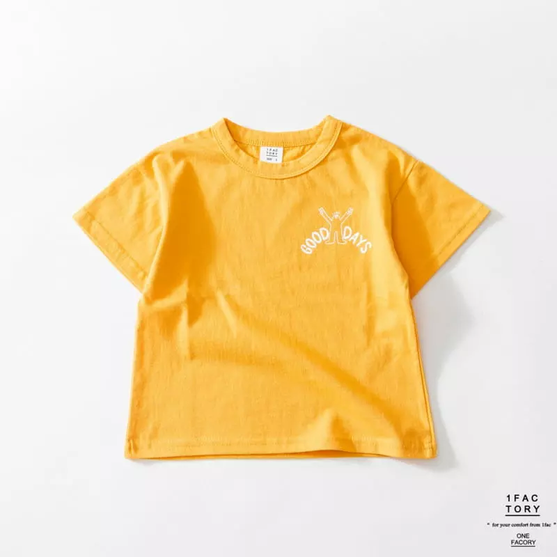 1 Fac - Korean Children Fashion - #prettylittlegirls - Good Day Rainbow Tee - 5