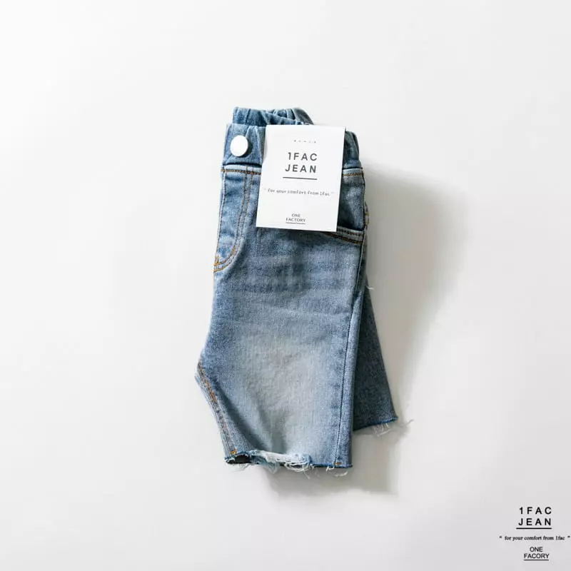 1 Fac - Korean Children Fashion - #prettylittlegirls - Summer Vintage Jeans - 6