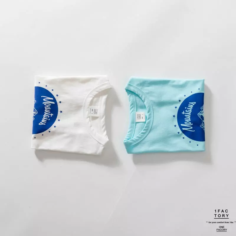 1 Fac - Korean Children Fashion - #todddlerfashion - Blue Mountain Tee - 10