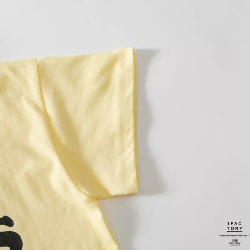 1 Fac - Korean Children Fashion - #todddlerfashion - Good Vibe Smile Tee - 5