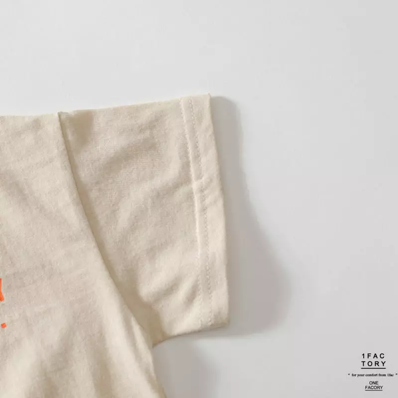 1 Fac - Korean Children Fashion - #toddlerclothing - Gallery Lettering Tee - 5