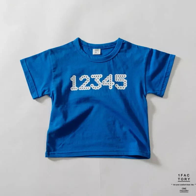 1 Fac - Korean Children Fashion - #todddlerfashion - 12345 Number Tee - 4