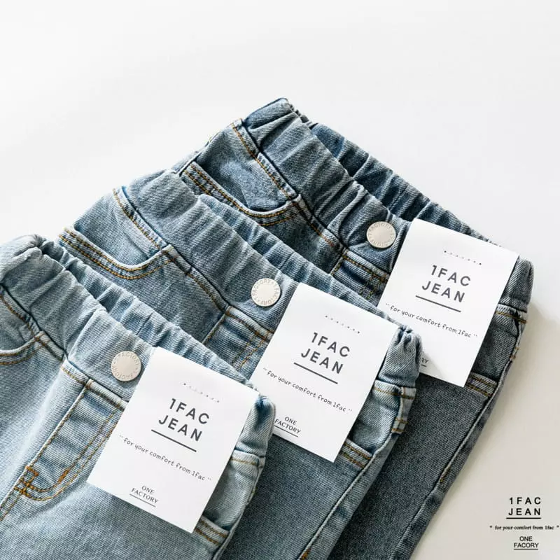 1 Fac - Korean Children Fashion - #toddlerclothing - Salt Straight Jeans - 12