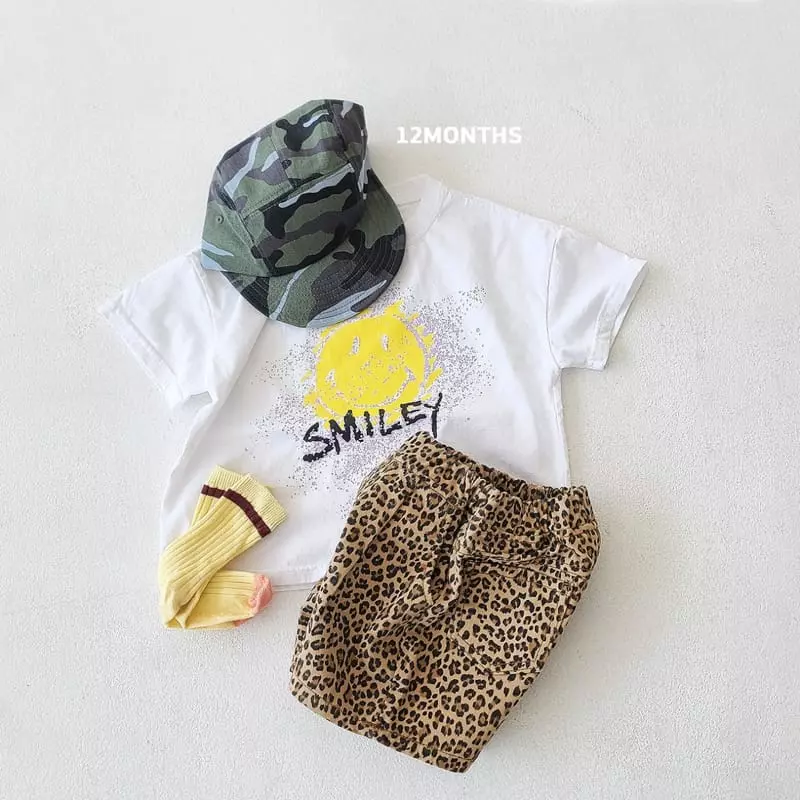 12 Month - Korean Children Fashion - #childofig - Smile Tee - 7
