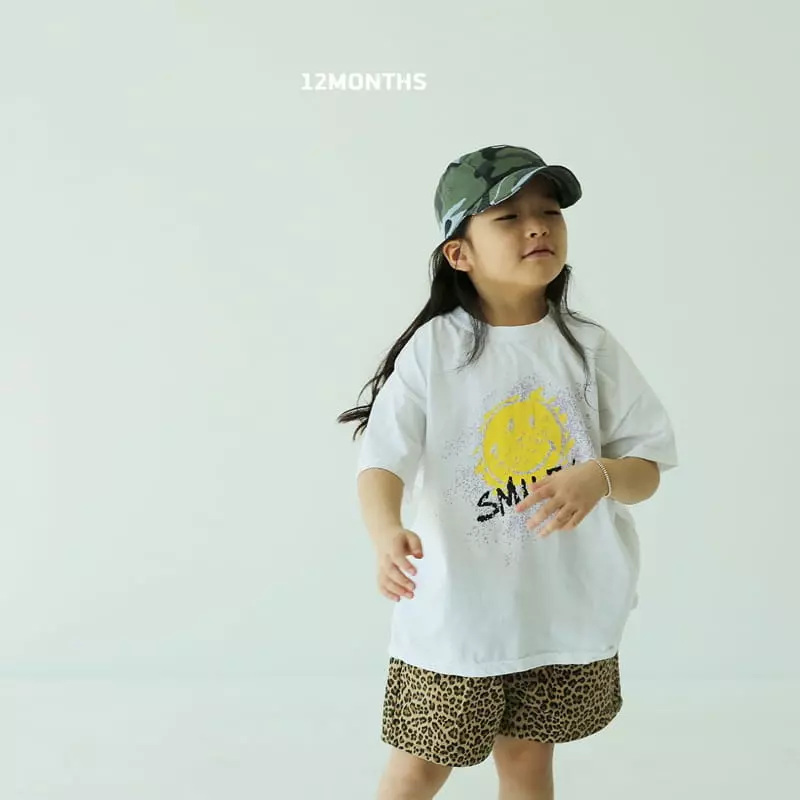 12 Month - Korean Children Fashion - #childofig - Smile Tee - 8