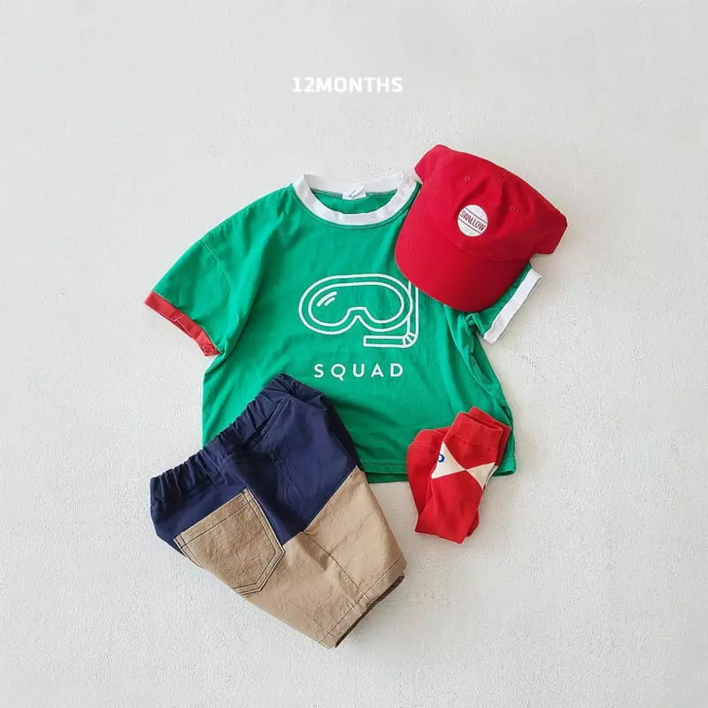 12 Month - Korean Children Fashion - #childofig - Squad Tee - 6