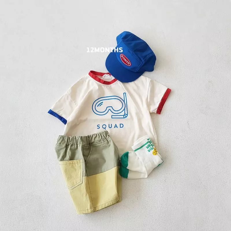 12 Month - Korean Children Fashion - #childofig - Squad Tee - 7