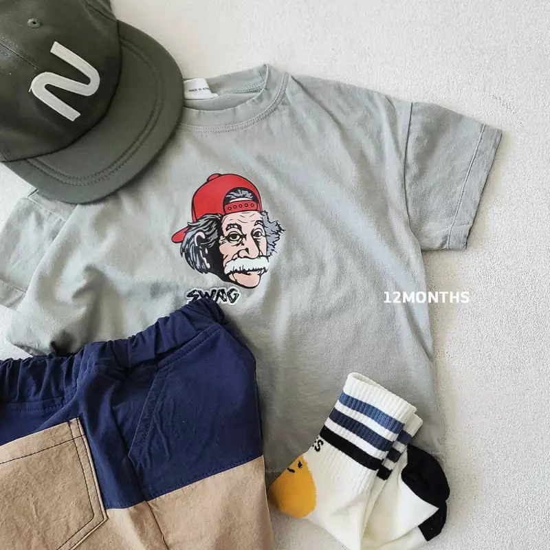 12 Month - Korean Children Fashion - #childofig - Swag Tee - 5