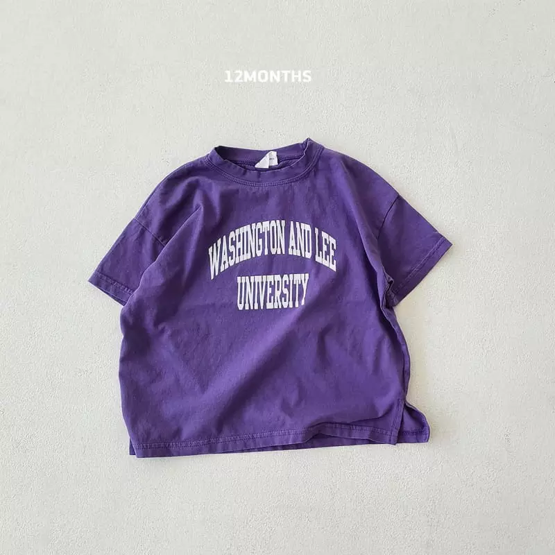12 Month - Korean Children Fashion - #childofig - Washington Tee - 2