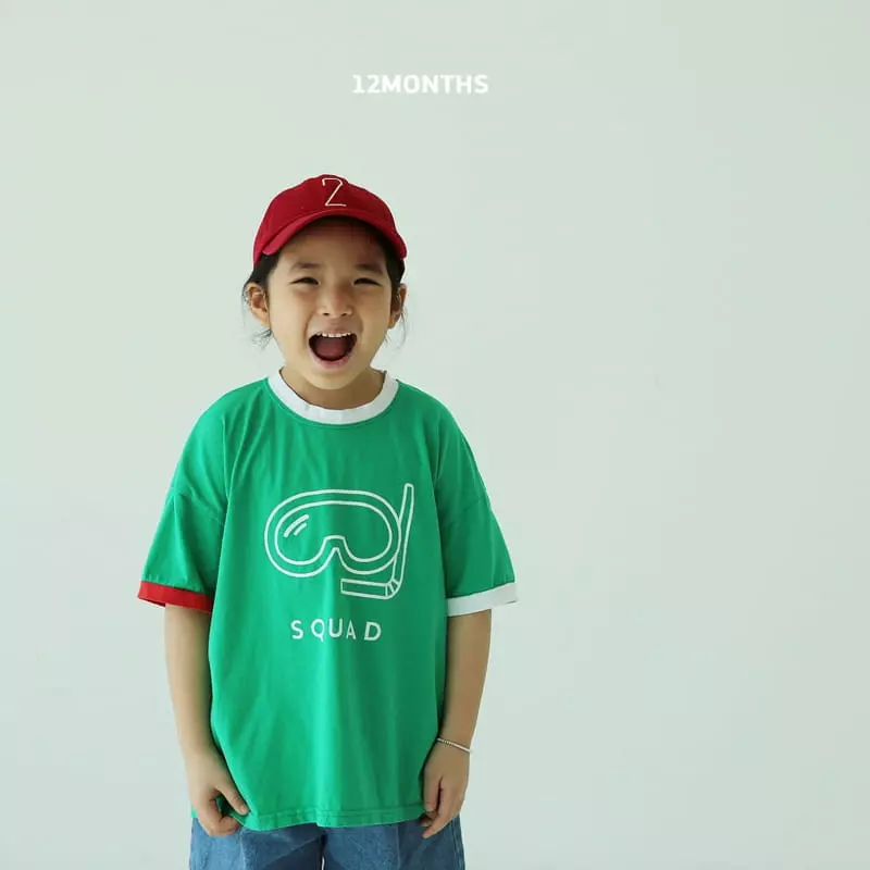 12 Month - Korean Children Fashion - #childrensboutique - Squad Tee - 8