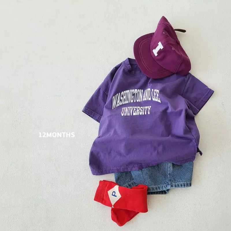 12 Month - Korean Children Fashion - #childofig - Washington Tee - 4