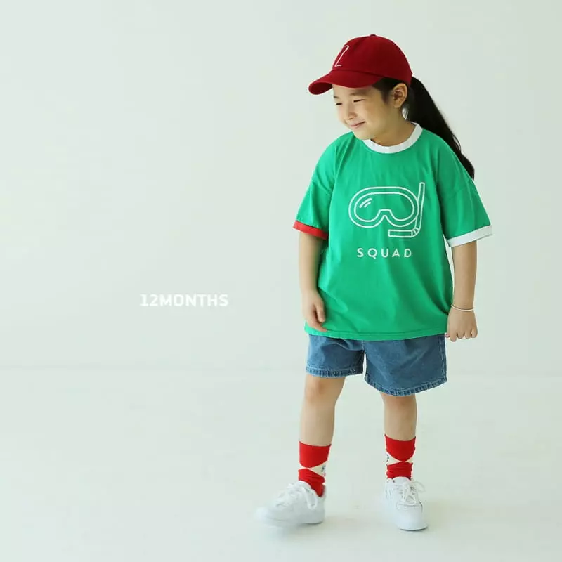 12 Month - Korean Children Fashion - #designkidswear - Squad Tee - 9