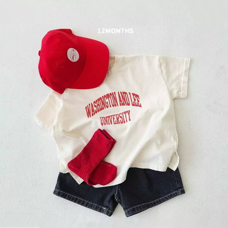12 Month - Korean Children Fashion - #designkidswear - Washington Tee - 5
