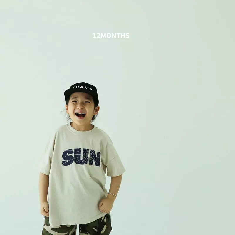 12 Month - Korean Children Fashion - #discoveringself - Sun Tee - 9