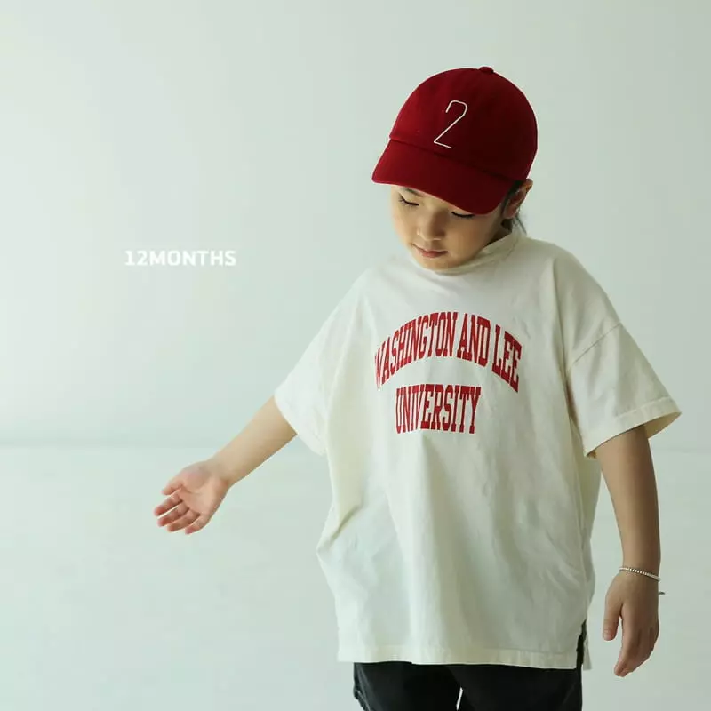 12 Month - Korean Children Fashion - #discoveringself - Washington Tee - 6