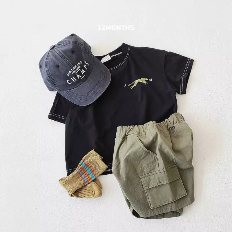12 Month - Korean Children Fashion - #discoveringself - Summer Cheetah Tee - 5