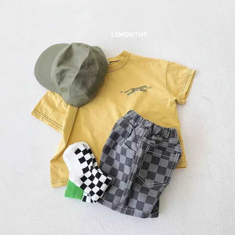 12 Month - Korean Children Fashion - #kidsshorts - Summer Cheetah Tee - 7