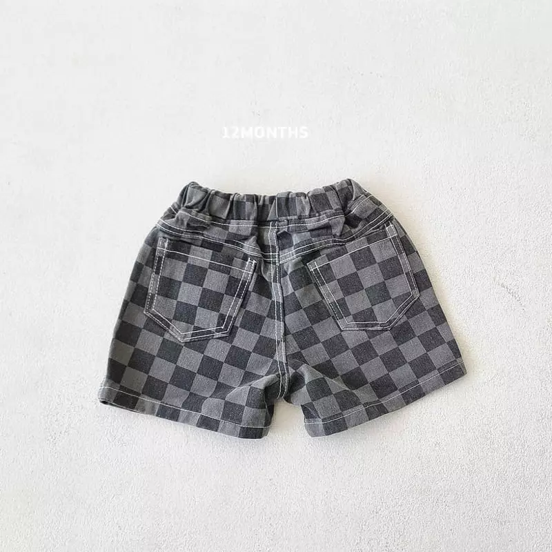 12 Month - Korean Children Fashion - #kidsshorts - Chess Pants - 2