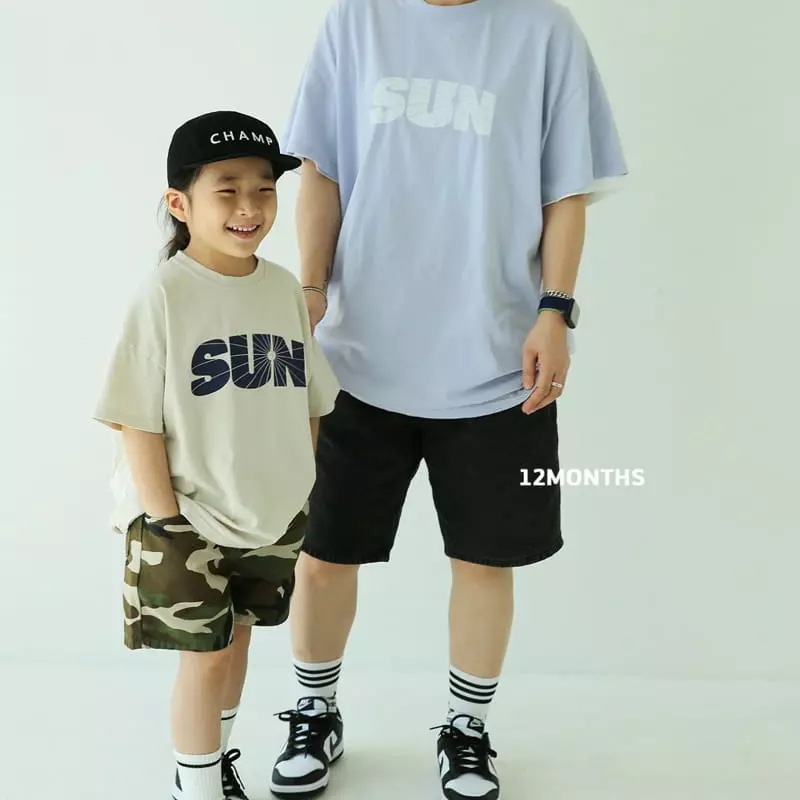 12 Month - Korean Children Fashion - #kidsstore - Sun Tee - 12