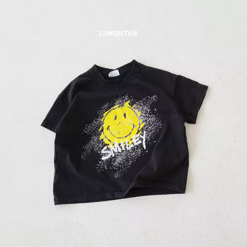 12 Month - Korean Children Fashion - #kidzfashiontrend - Smile Tee