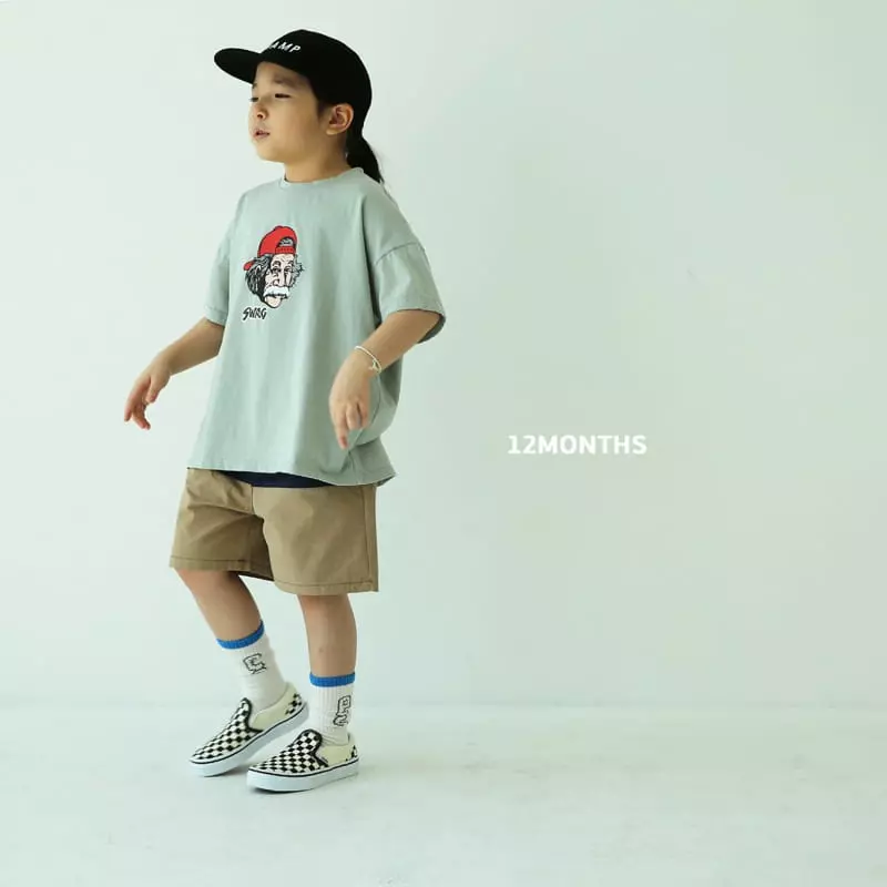 12 Month - Korean Children Fashion - #kidzfashiontrend - Swag Tee - 12