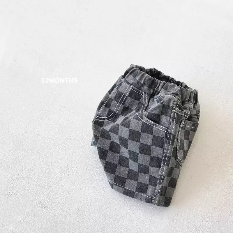 12 Month - Korean Children Fashion - #kidsstore - Chess Pants - 4