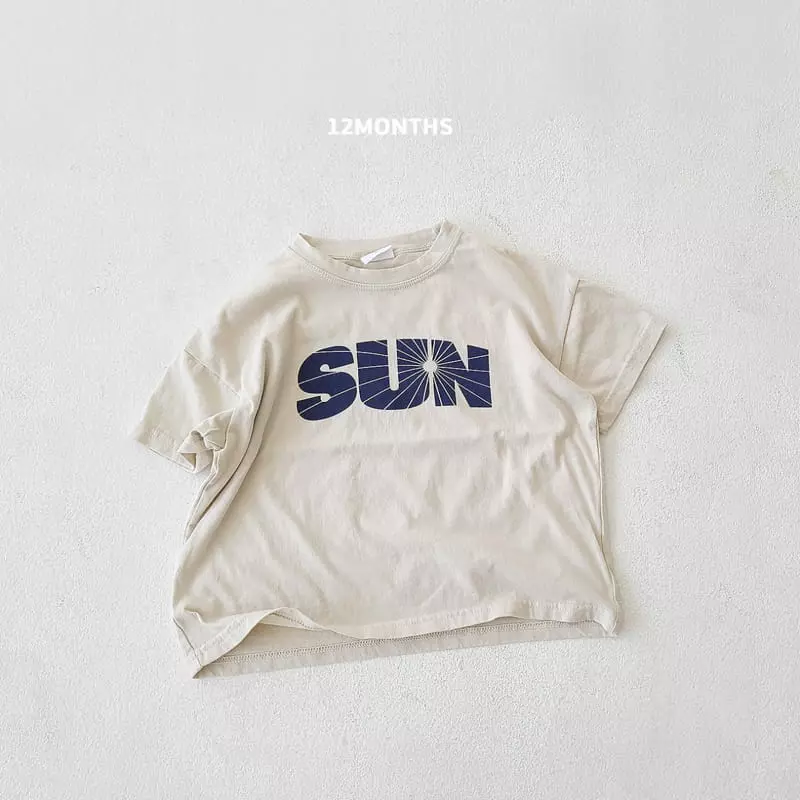 12 Month - Korean Children Fashion - #minifashionista - Sun Tee - 3