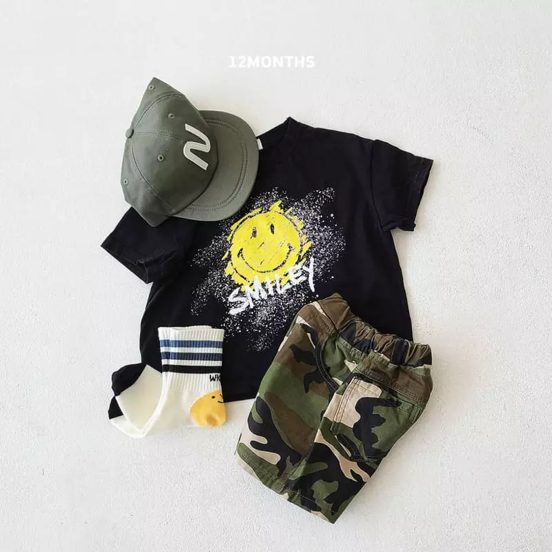 12 Month - Korean Children Fashion - #prettylittlegirls - Smile Tee - 6