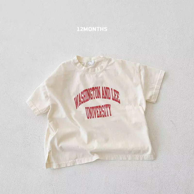 12 Month - Korean Children Fashion - #prettylittlegirls - Washington Tee