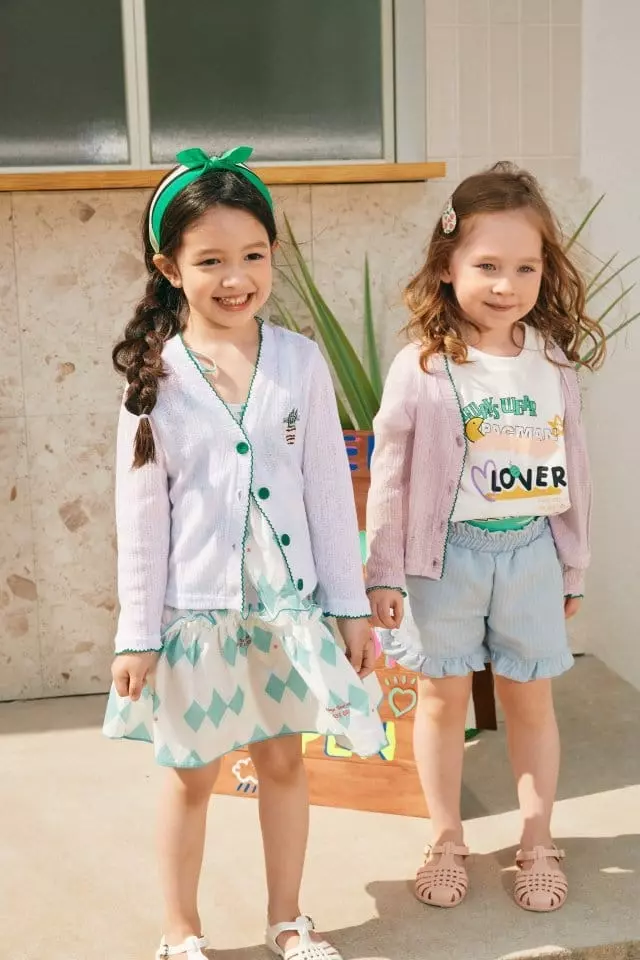 Aeeeday - Korean Children Fashion - #Kfashion4kids - Pineapple Knit Cardigan - 6