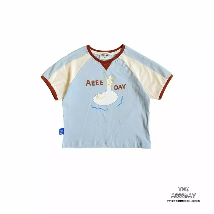 Aeeeday - Korean Children Fashion - #Kfashion4kids - Duck Ringer Tee - 7