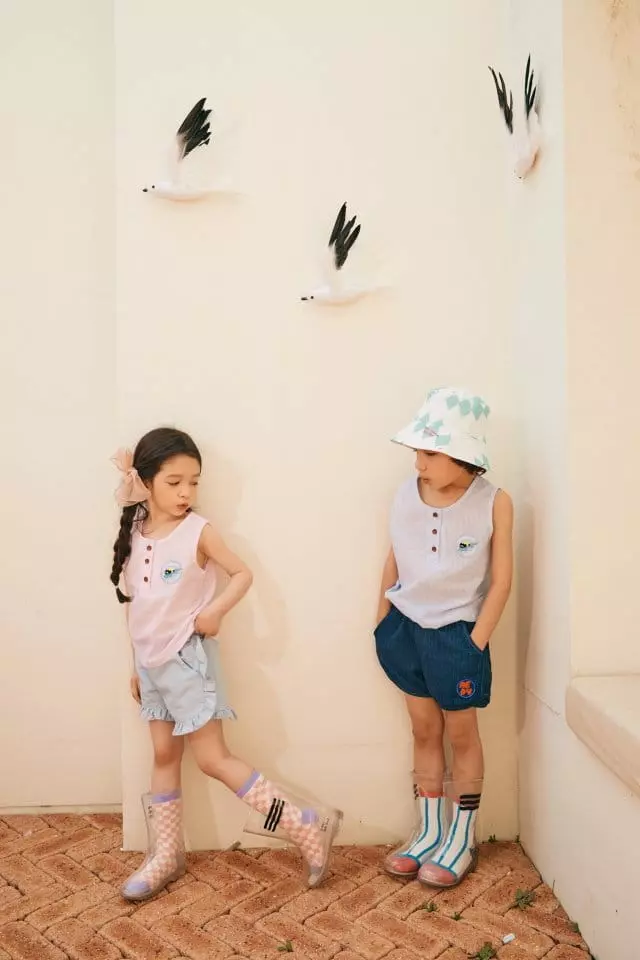 Aeeeday - Korean Children Fashion - #childofig - Swimming Cat Sleeveless - 5
