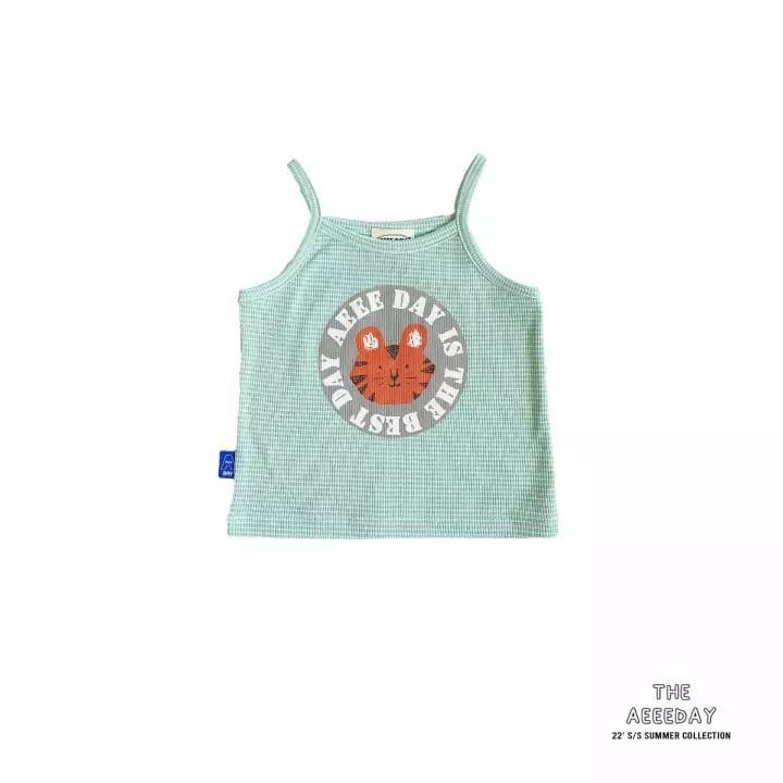 Aeeeday - Korean Children Fashion - #discoveringself - Tiger Stripes Sleeveless - 7