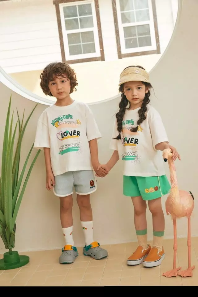 Aeeeday - Korean Children Fashion - #kidsshorts - Pick Men Tee - 3