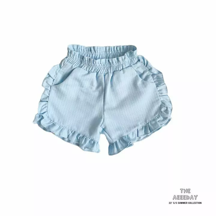 Aeeeday - Korean Children Fashion - #kidsshorts - Frill Shorts