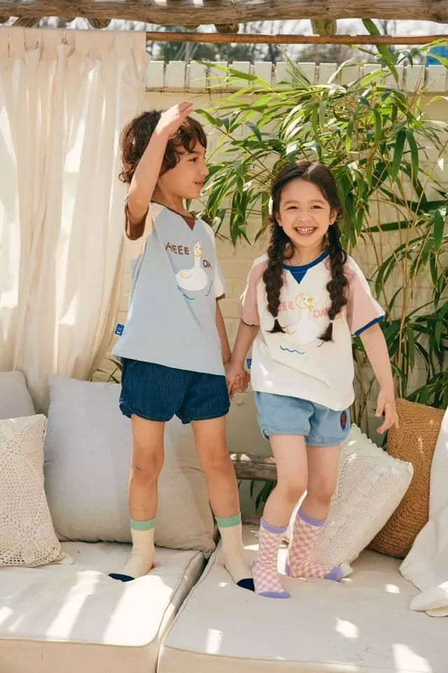 Aeeeday - Korean Children Fashion - #kidsstore - Duck Ringer Tee - 5