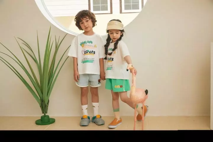 Aeeeday - Korean Children Fashion - #kidsshorts - Pick Men Tee - 4