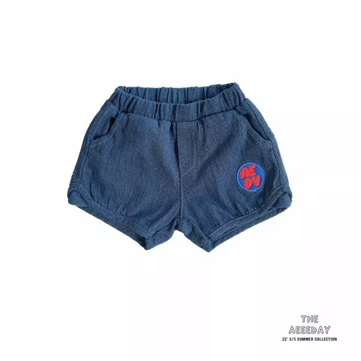 Aeeeday - Korean Children Fashion - #kidsstore - Patch Denim Shorts
