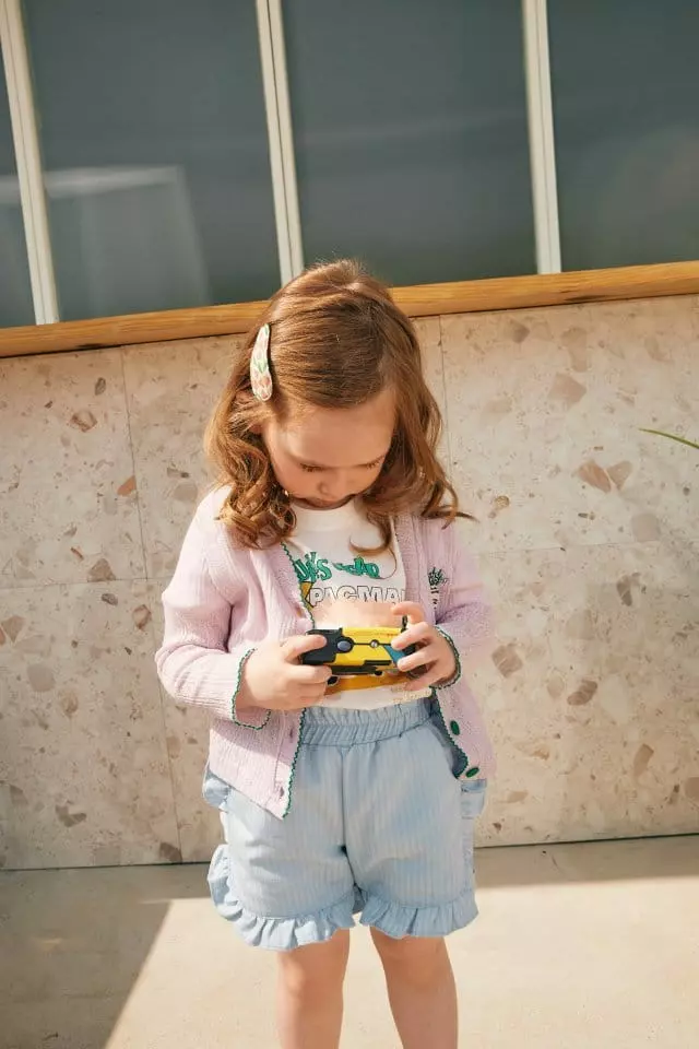 Aeeeday - Korean Children Fashion - #kidzfashiontrend - Pineapple Knit Cardigan - 5