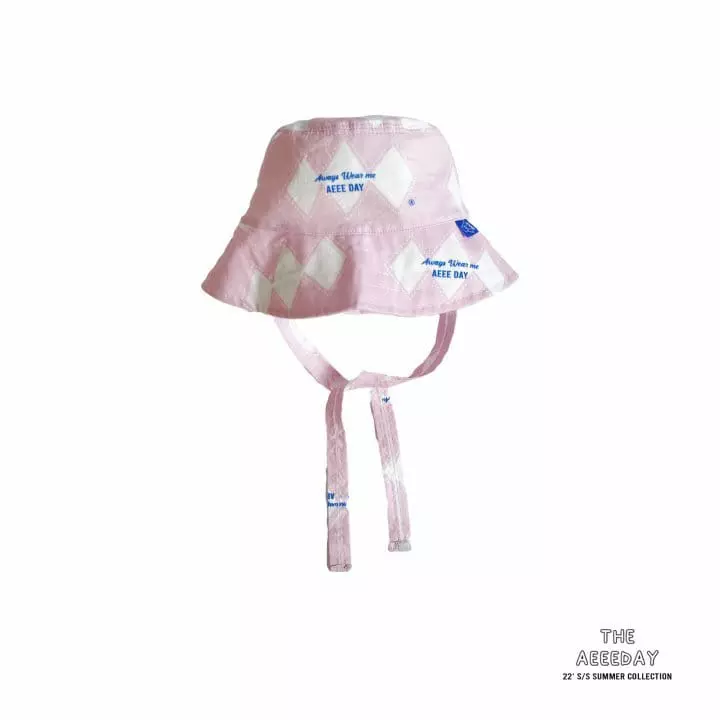 Aeeeday - Korean Children Fashion - #kidzfashiontrend - Argyle Bucket Hat - 2