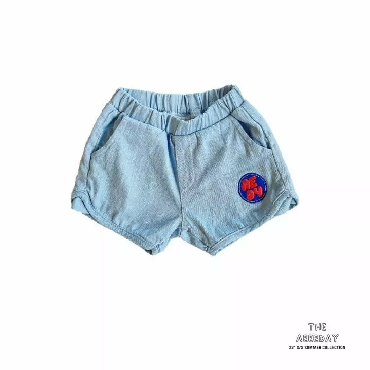 Aeeeday - Korean Children Fashion - #kidzfashiontrend - Patch Denim Shorts - 2