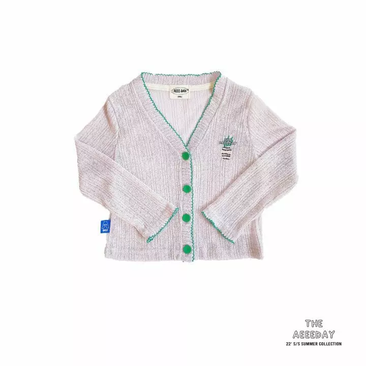 Aeeeday - Korean Children Fashion - #littlefashionista - Pineapple Knit Cardigan - 7