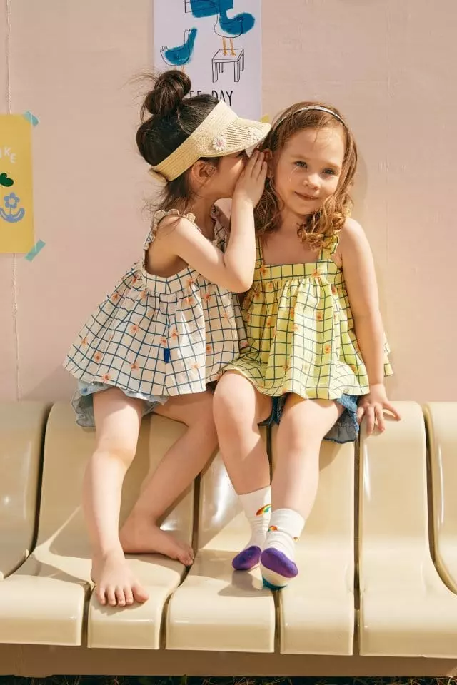 Aeeeday - Korean Children Fashion - #magicofchildhood - Flower Frill Sleeveless - 2