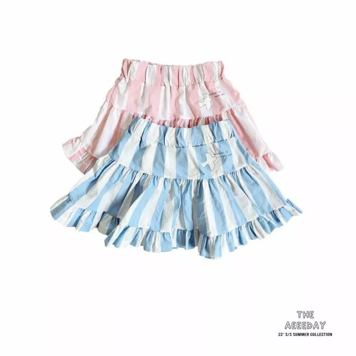 Aeeeday - Korean Children Fashion - #minifashionista - Bud Stripes Two Piece - 10