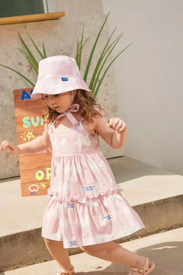 Aeeeday - Korean Children Fashion - #prettylittlegirls - Argyle Sleeveless One-piece - 8